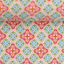 Baumwolle - Julia Blüten rosa